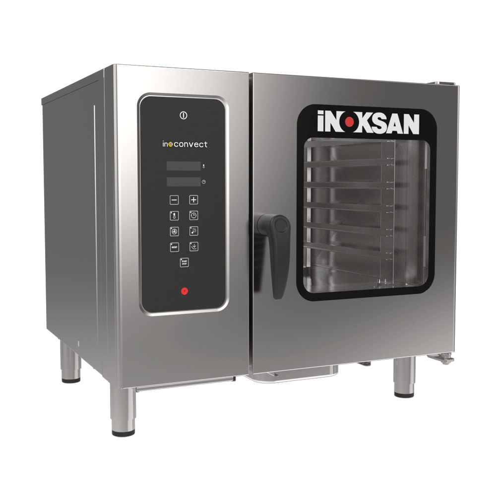 İnoksan FKE06 - Dijital Panelli Konveksiyonlu Elektrikli Fırın GN 1/1 6 Tepsi