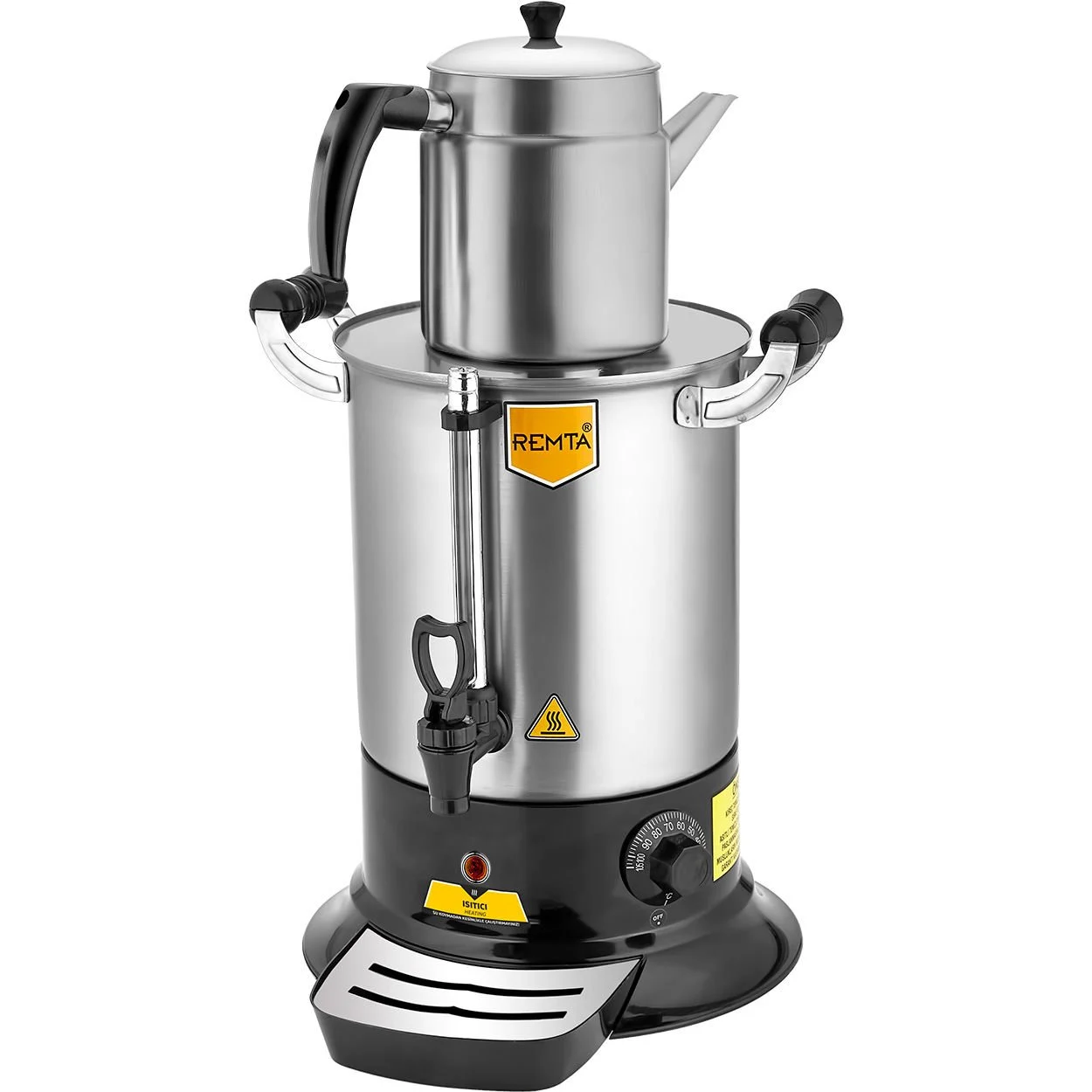 Platin Model Tek Demlikli Çay Makinesi 9 lt (Demlik Dahil) - PT11