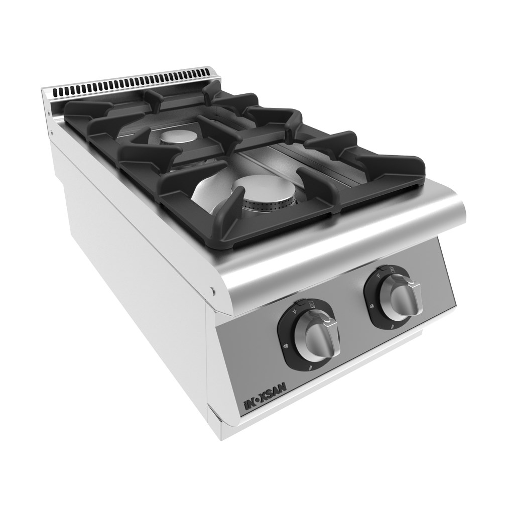 İnoksan 7KG10S Set Üstü 1/2 Modül Gazlı Kuzine – 9,5 kW, 700S Seri
