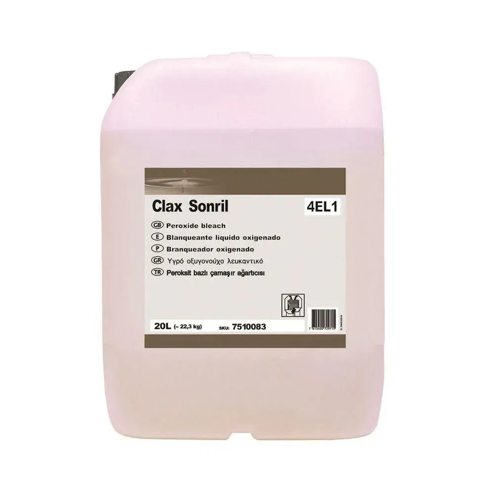 Diversey Clax Sonril 4EL1 Peroksit Bazlı Oksijenli Sıvı Ağartıcı 22.2 Kg