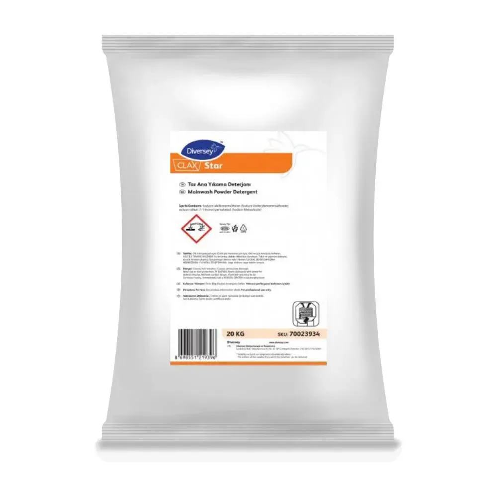 Diversey Clax Star Toz Deterjan 20 Kg
