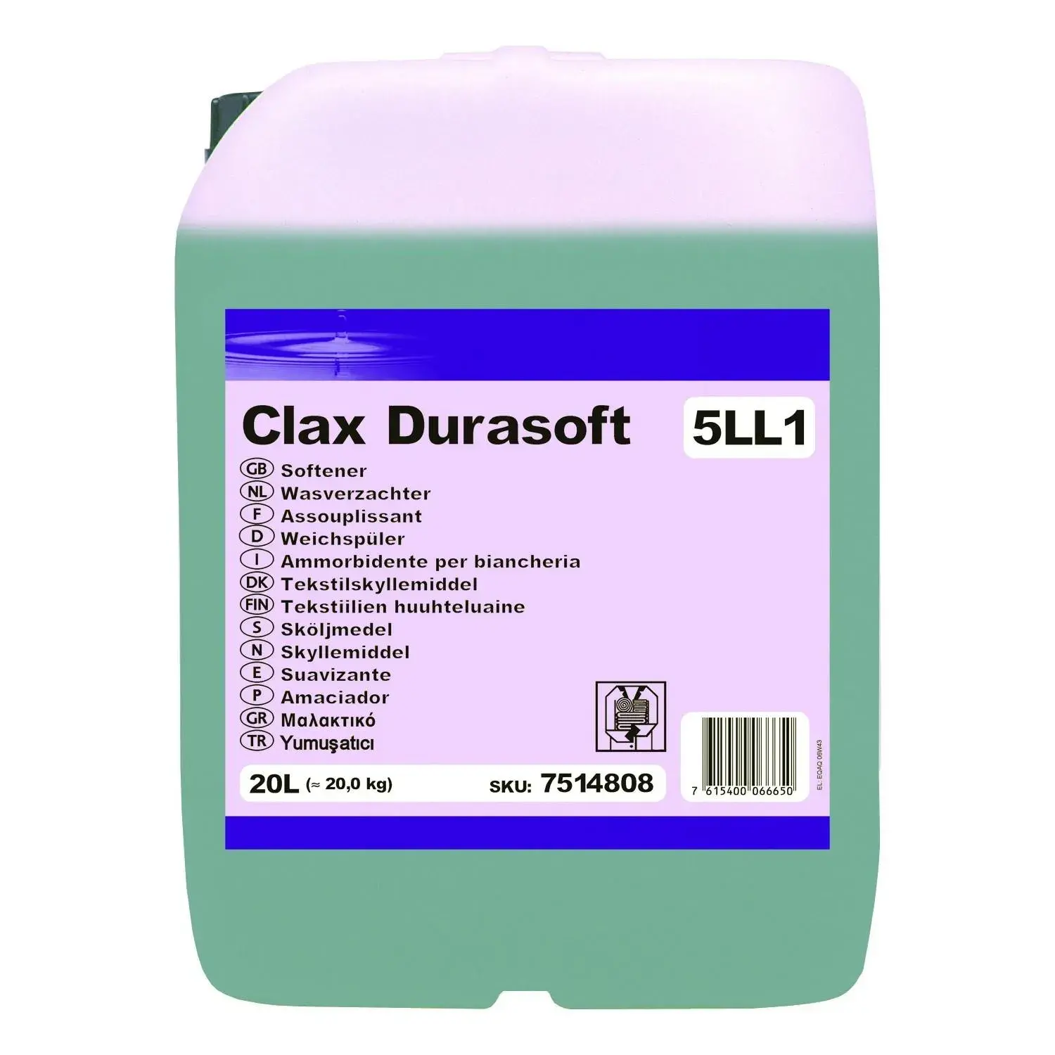 Diversey Durasoft Çamaşır Yumuşatıcı 5LL1 20 Kg