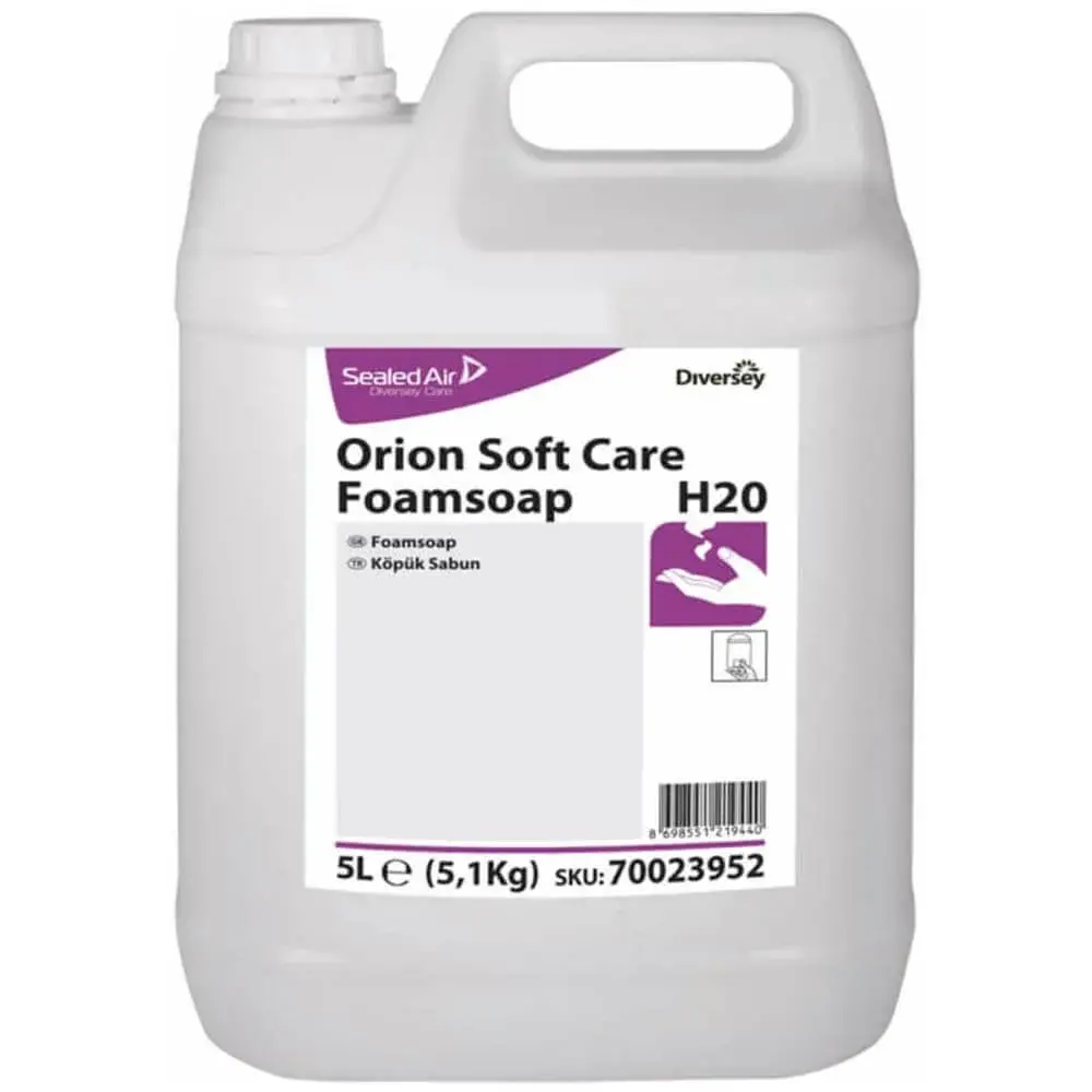 Diversey Orion Soft Care H20 Köpük Sabun 5 Lt