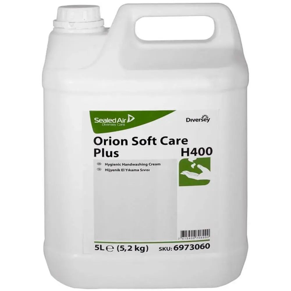 Diversey Orion Soft Care Plus H400 Dezenfektanlı Köpük El Sabunu 5 Lt