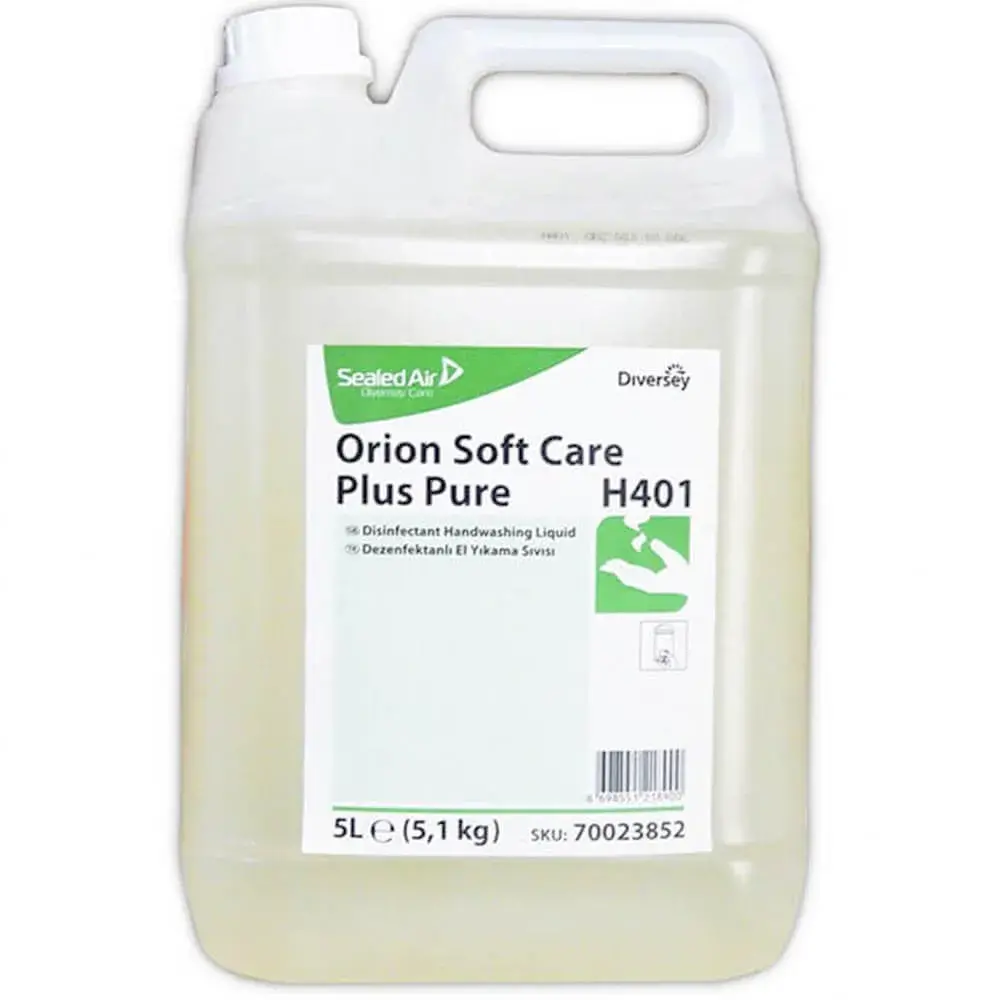 Diversey Orion Soft Care Plus Pure H401 Sıvı El Sabunu 5 Lt
