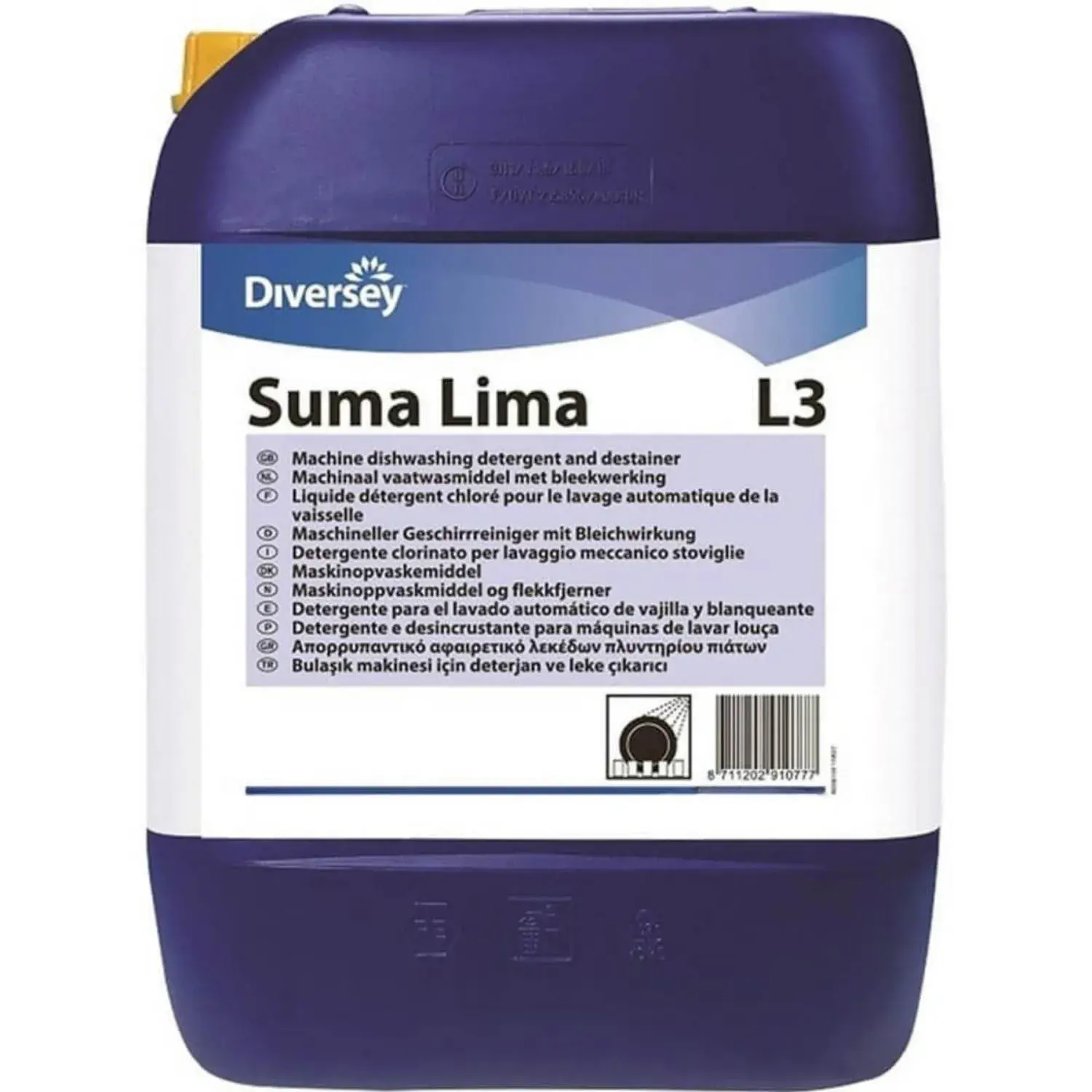 Diversey Suma Lima L3 Sıvı Bulaşık Deterjanı 5 Lt