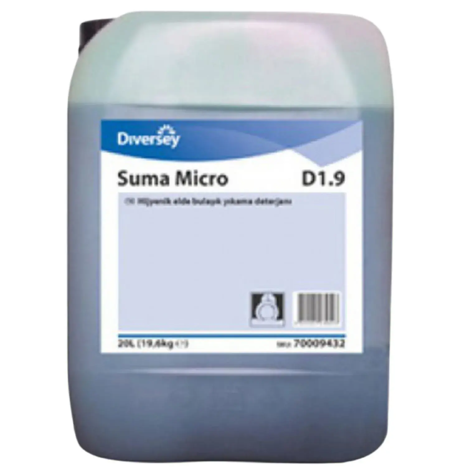 Diversey Suma Micro D1.9 Dezenfektanlı Elde Bulaşık Deterjanı 20 Lt