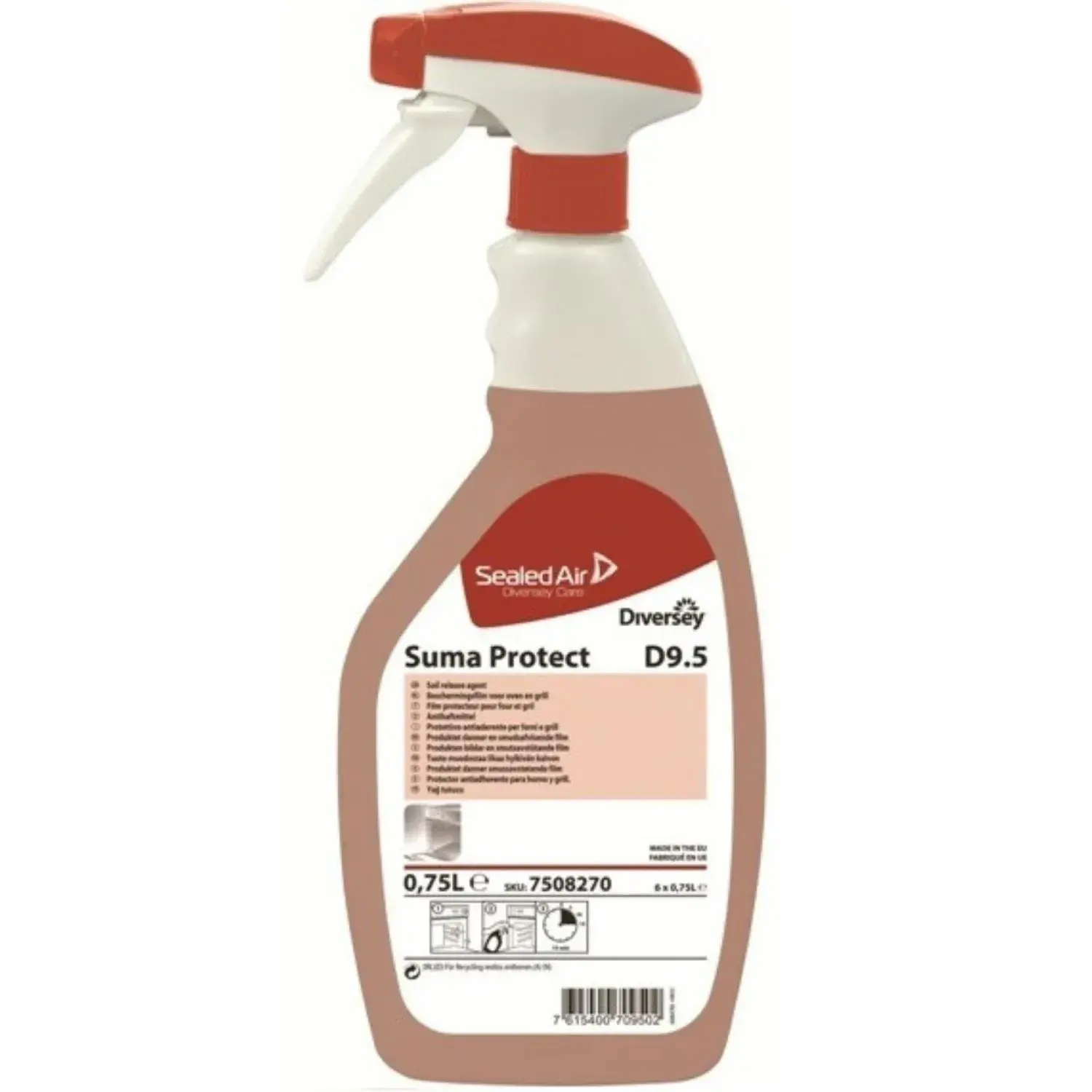 Diversey Suma Protect D9.5 Fırın ve Ankastre Temizleyici 773 Ml