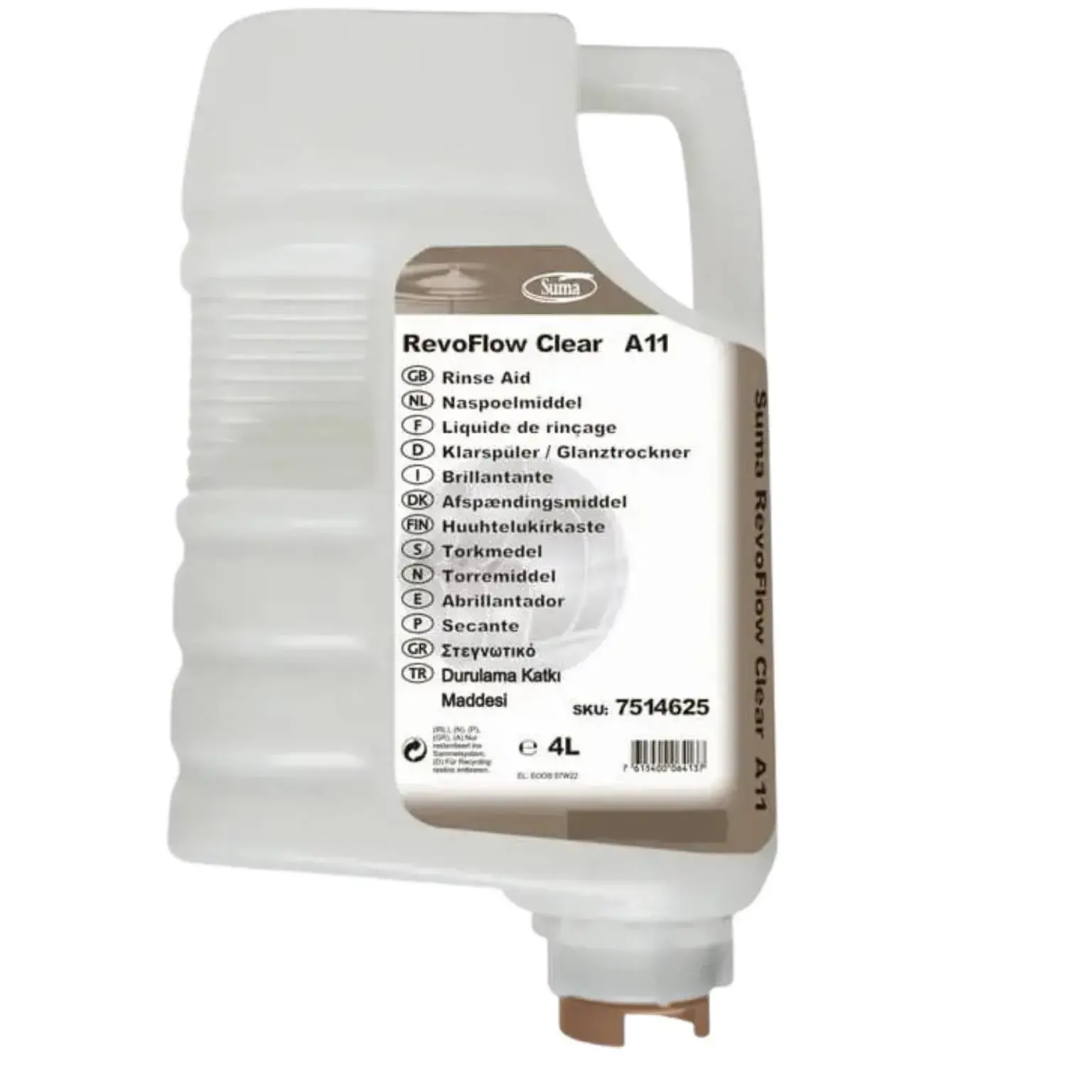 Diversey Suma Revoflow Clear A11 Konsantre Bulaşık Parlatıcı 4 Lt