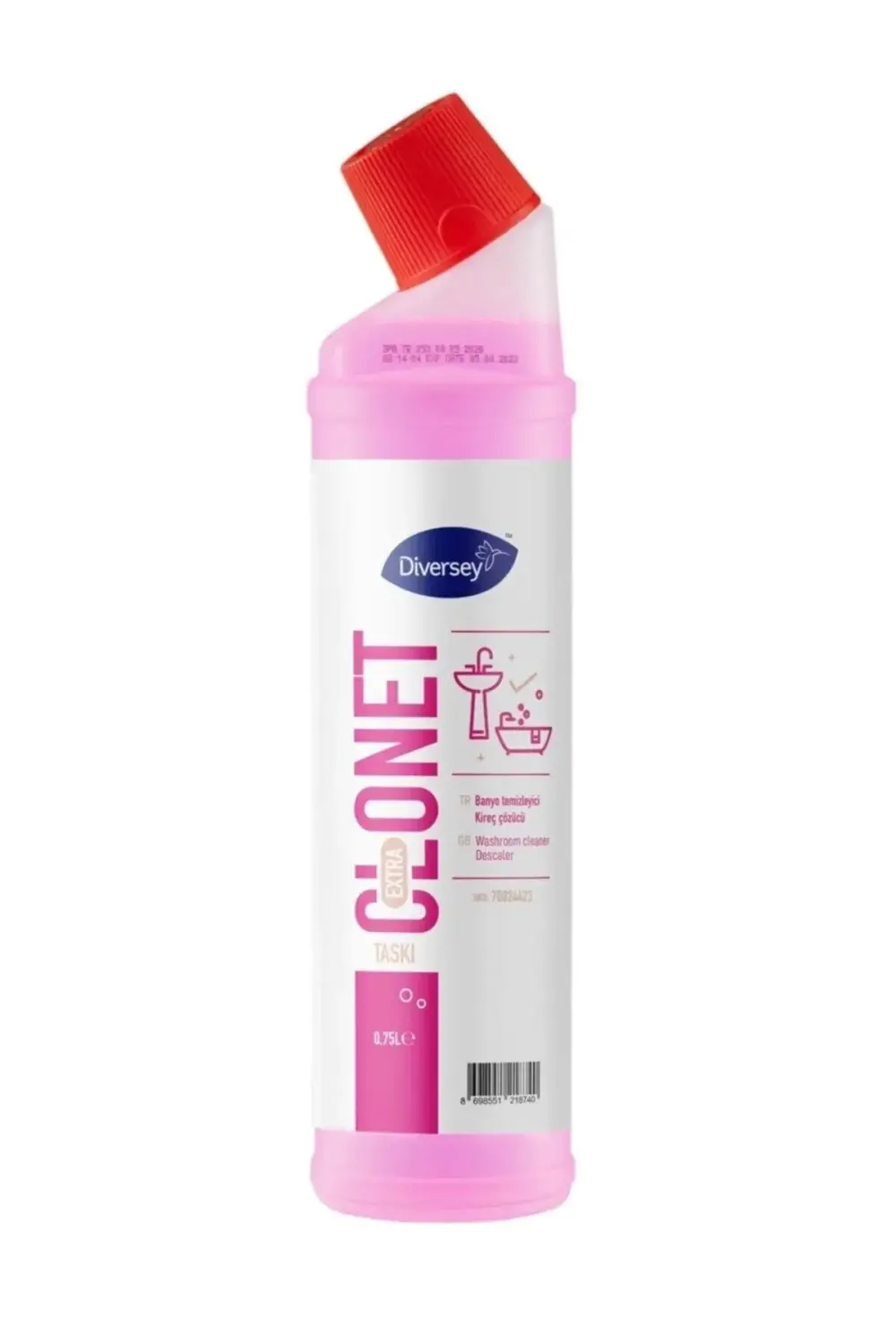 Diversey Taski Clonet Extra W41 Tuvalet Temizleyici 790 ml