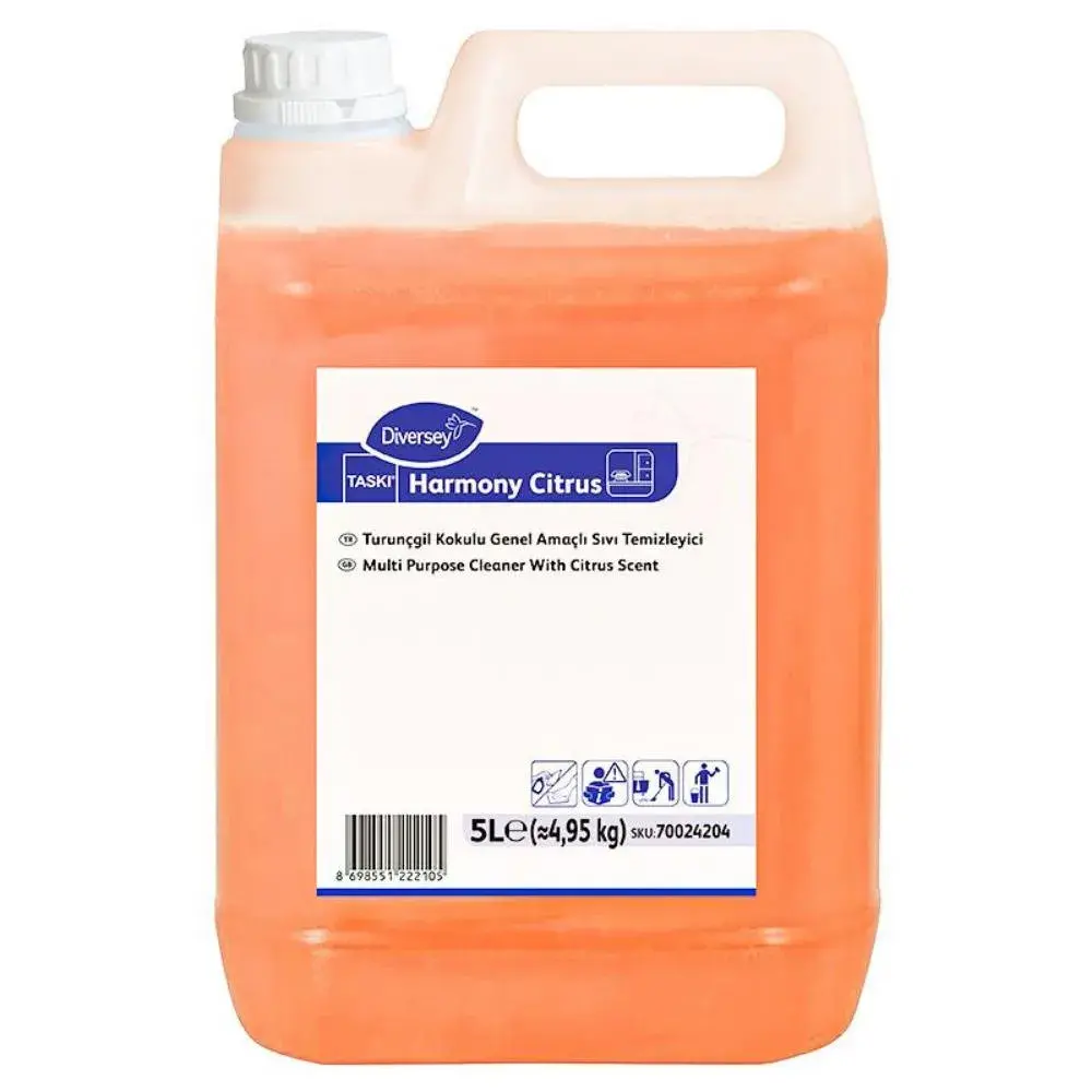 Diversey Taski Harmony Citrus Parfümlü Genel Yüzey Temizleyici 4.95 Kg